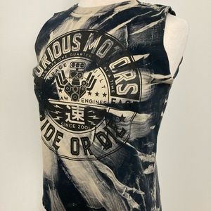 NWT Distressed Affliction Top Small